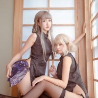 [网路收集系列] 福利姬木绵绵OwO《 魔女旗袍&小野妹子 》无圣光VIP福利帖[24P]