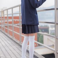 [轻兰映画写真] VOL.004 日系JK白丝 [48P]