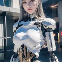 AI生成美女~机械の姫
