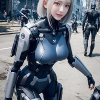 AI生成 机器姬