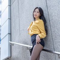 台灣美腿女郎-雅典娜娜 美腿美女黑絲職裝外拍 (一) (80P)