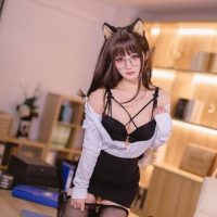 [網路收集] 福利姬 小甯hate《 柴犬秘書 》VIP專享[53P]