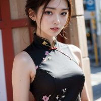 Hot and Sexy Chinese Ai Dream Girls in Tight Qipao A Dream Come True