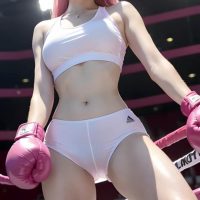 [rear] Pink Boxing Girl AI