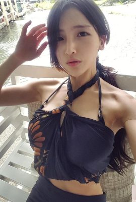 韓國健身美女 緊身上衣超狂身材 (55P)