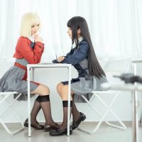 Chunmomo (蠢沫沫) and Taoliangazhai cosplay Chisato and Takina – Lycoris Recoil (58P)