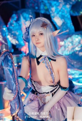 Blacqkl (白莉愛巧克力) cosplay Emilia – ReZero (62P)