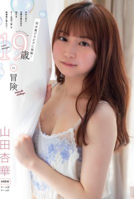 [山田杏華] 飽滿呼之欲出粉嫩嫩ㄉ雪乳 (14P)