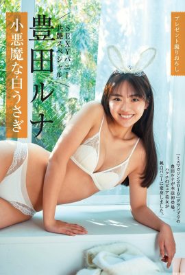 [豊田ルナ] 美乳、長腿一覽無遺……發育的真好 (6P)