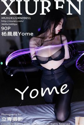 XiuRen秀人網] 2024.12.24 Vol.9651 楊晨晨Yome 完整版嘉真 [90P]