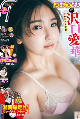 [沢口愛華] 雪乳滑出 奶溝超深邃(12P)