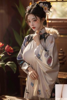 清朝古典旗袍美女變裝秀之二