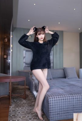 陸萱萱 – 內購 NO.8159 魅惑黑絲 [90P]