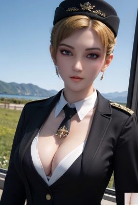 (AI Generated) 超神學院 雄兵連 憐風 3