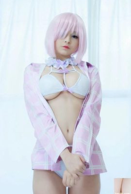 Hidori Rose（粉紅色）（41p）的Mashu Kyrielight Cosplay