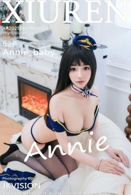 [XiuRen秀人網] 2025.06.17 No.10421 Annie_baby 完整版寫真 [63P]