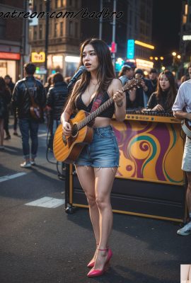 Badbro_Busking女孩