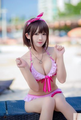Eel Feier 鰻魚霏兒 – Kato Megumi Swimsuit 加藤惠泳裝 (20P)