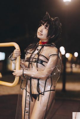 [網路收集] 慕慕Momo《 溜雨衣貓貓 》VIP專屬 [53P]