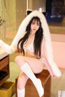 [網路收集]  軟情 – XiuRen秀人網模特 白色小貓咪 [73P]