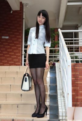 好清新美麗清純外表的黑絲女神啊[21P]