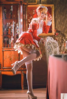 [網路收集] 福利少女 千反田鹿子《 尼祿女仆 》VIP專屬全 [37P]