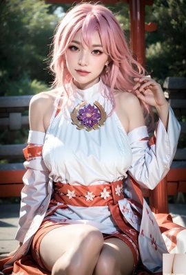 ★PATREON★ (AITVwiki 美人百科) – Genshin Yae Miko Cosplay Genshih