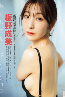 (板野成美) 纖細美體婀娜多姿模樣讓人招架不住 (10P)