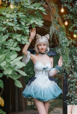 [網路收集] 年年Nnian cosplay Lynette – Genshin Impact [64P