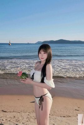 「彭彭」絕美神顏搭配若隱若現的身材 太引人遐想 (10P)