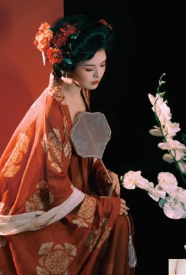 簪花仕女 塗十六 (20P)