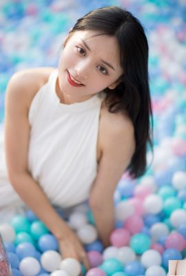 白色連衣裙 雨文 (21P