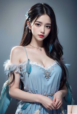 ★PATREON★（AI香織）套裝1-藍色內衣