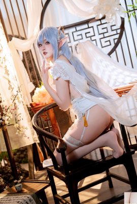 Natsuko夏夏子 – 碧藍航線 阿爾比恩旗袍 (44P)