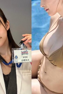 國寶級美腿辣翻泳池！山崎あみ寫真日曆開賣，網友：快把我的錢拿走！ (11P)