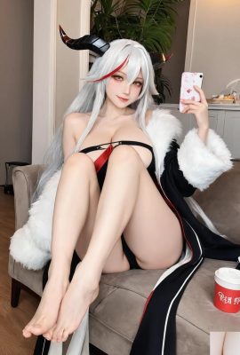 ★Pixiv★ (Kaiysx) Aegir AzurLaneP 在車裡