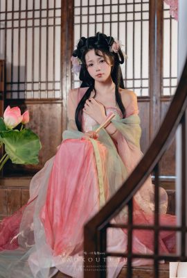 Coser@黏黏團子兔 – 八月訂閱『醉倒荷塘邊』& 游園驚夢 (48P)