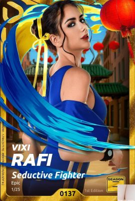 [IStripper] 2025 年 8 月 24 日 – Vixi Rafi – Dolz 系列 – 第 8 季 – Seducing Fighter – 卡號 G0137 [50P]